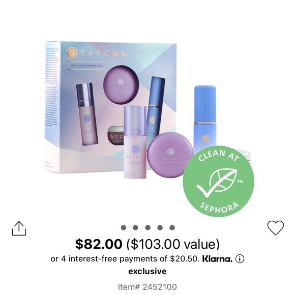 TATCHA Set No-Filter Essentials (Brand New) - Picture 4 of 4